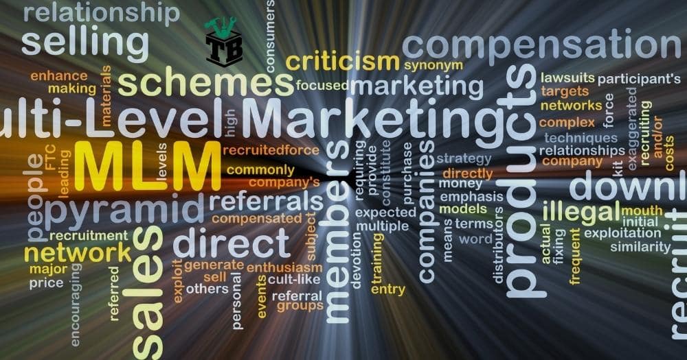 What Is MLM Marketing? — Glowing Background Depicting the Concept of MLM.